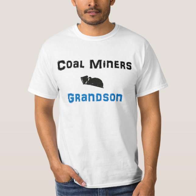 Camiseta Nieto de los mineros de carbón (Anverso)