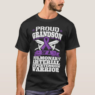 Camiseta Nieto Orgulloso De Una Hipertensión Arterial Pulmo