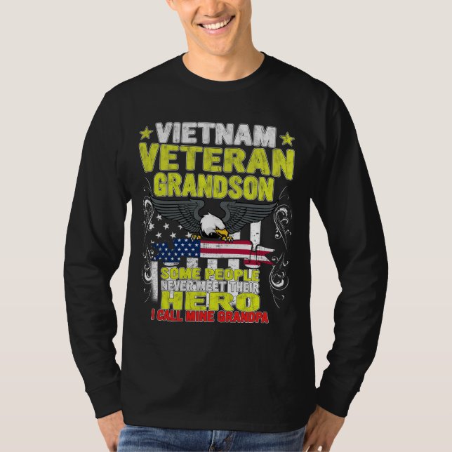 Camiseta nieto veterano de vietnam (Anverso)