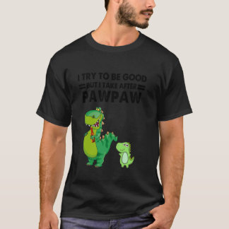 Camiseta Nietos Divertidos, Intento Ser Bueno Pero Me Pongo
