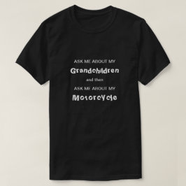 Camiseta Nietos y motocicleta