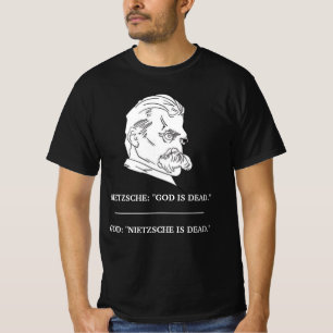 Camiseta NIETZSCHE "Dios ha muerto"