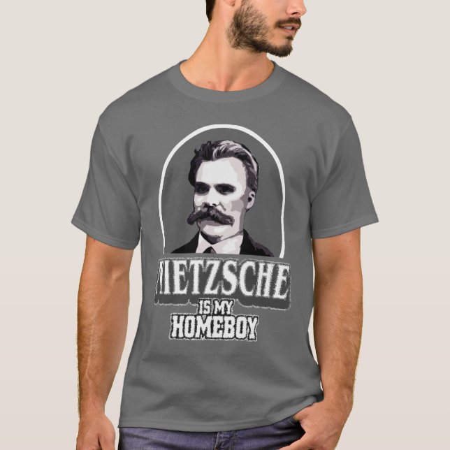 Camiseta Nietzsche es mi Homeboy (Anverso)