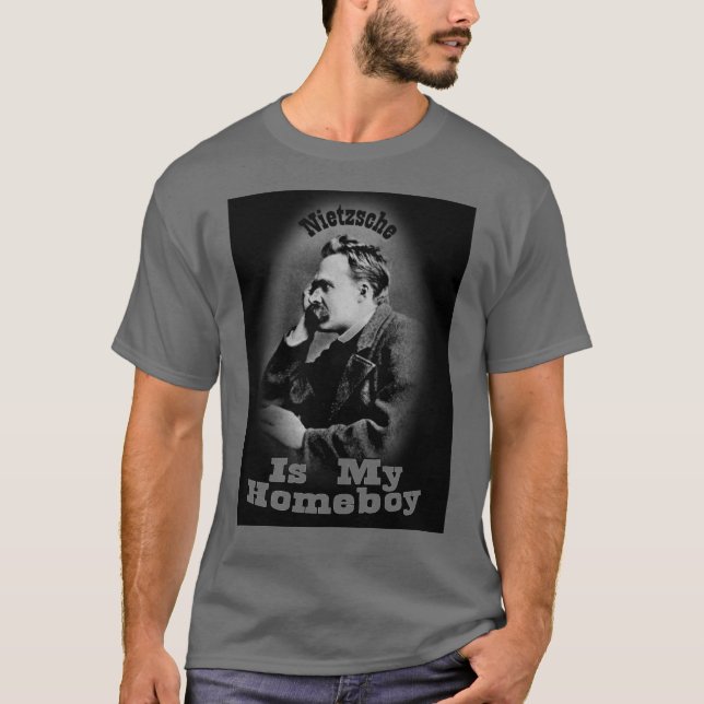 Camiseta Nietzsche es mi homeboy (Anverso)