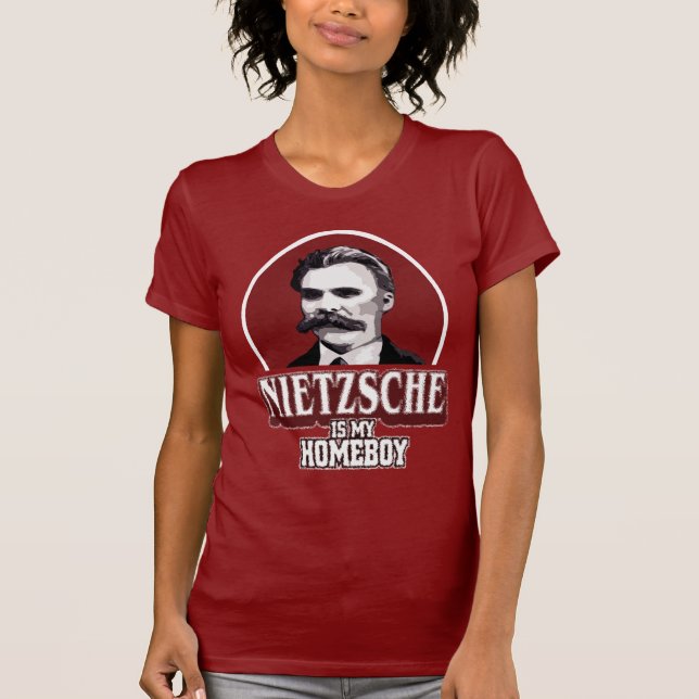 Camiseta Nietzsche es mi Homeboy (Anverso)