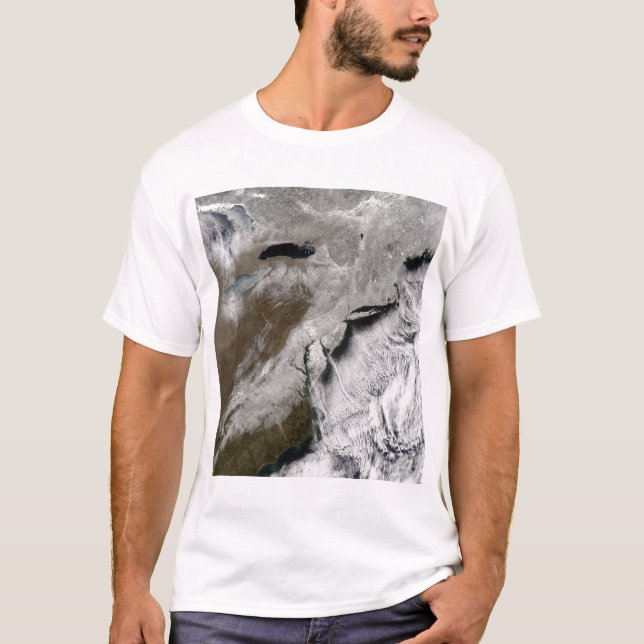 Camiseta Nieve a través del noreste de Estados Unidos (Anverso)