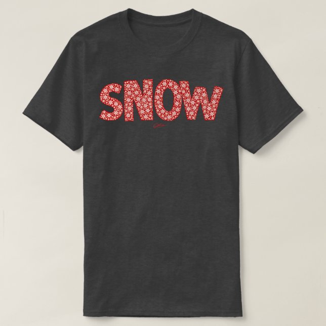 Camiseta Nieve de JCombs (Diseño del anverso)