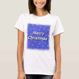 Camiseta Nieve de las Felices Navidad