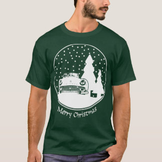 Camiseta Nieve de los Navidades clásicos británicos del tri