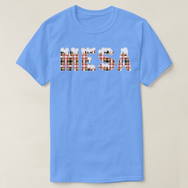 Camiseta Nieve de Mesa (Diseño del anverso)