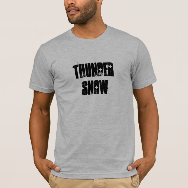 Camiseta Nieve del trueno (Anverso)