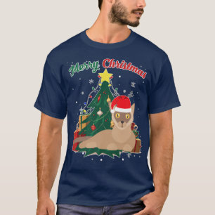 Camiseta Nieve en árbol de navidad birmano genera alegría e