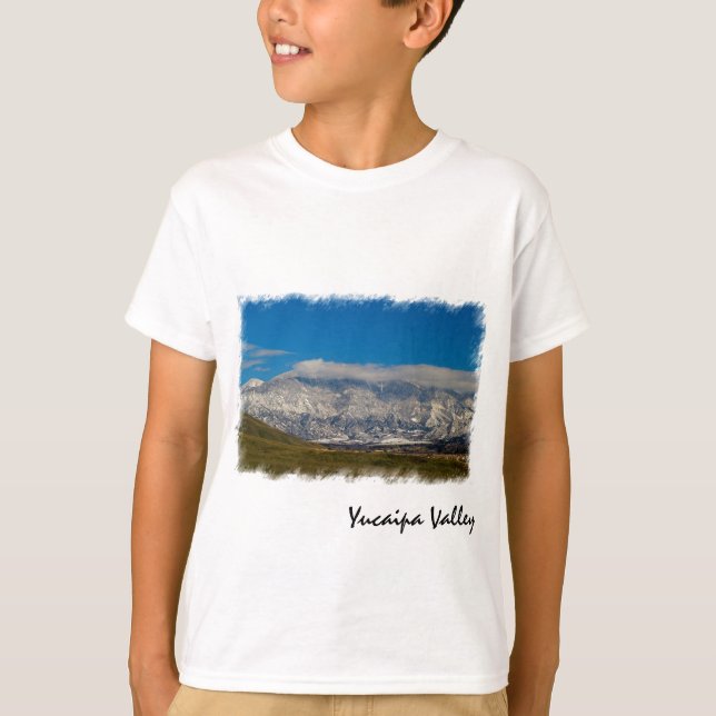 Camiseta Nieve en el valle de Yucaipa (Anverso)