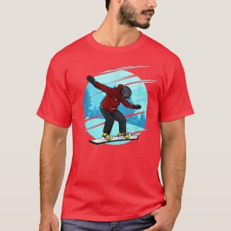 Camiseta Nieve en Snowboard