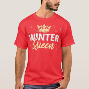 Camiseta Nieve en temporada de invierno fanática de inviern
