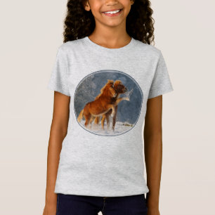 Camiseta Nieve islandesa del juego del potro de los