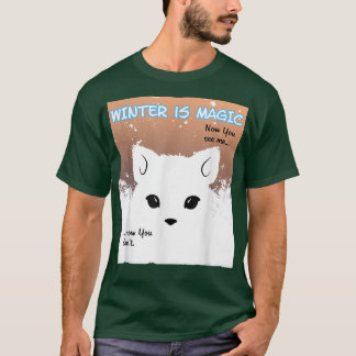 Camiseta Nieve mágica invernal