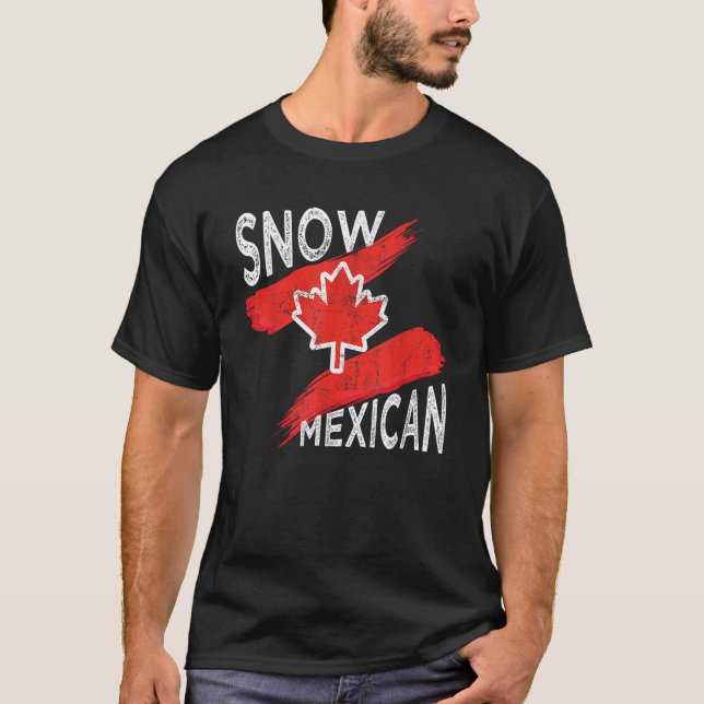 Camiseta Nieve Mexicana  (Anverso)