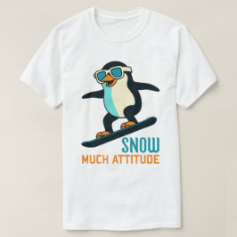 Camiseta Nieve Mucha Actitud