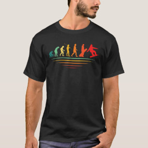 Camiseta Nieve para Snowboard Evolution Retro Snowboard Out