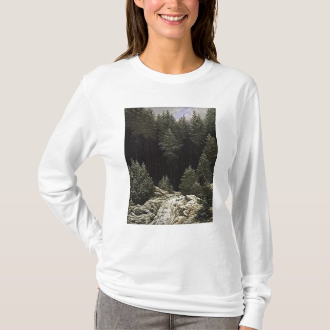 Camiseta Nieve temprana, c.1828 (Anverso)