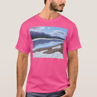 Camiseta Nieve Y Montañas