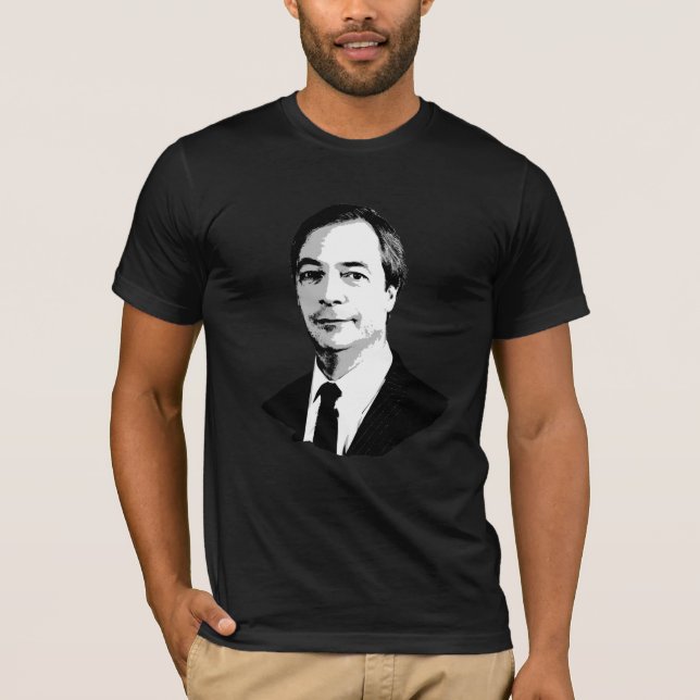Camiseta Nigel Farage - busto - (Anverso)