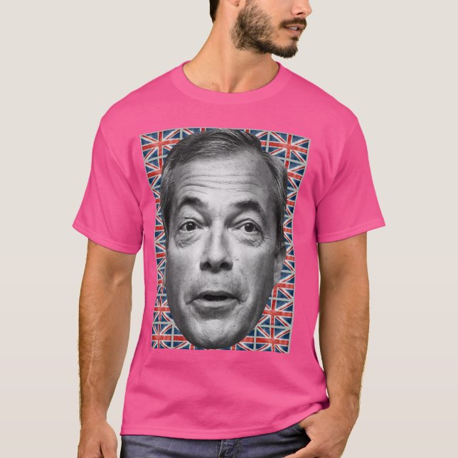 Camiseta Nigel Farage - Nigel Farage para el primer ministr (Anverso)