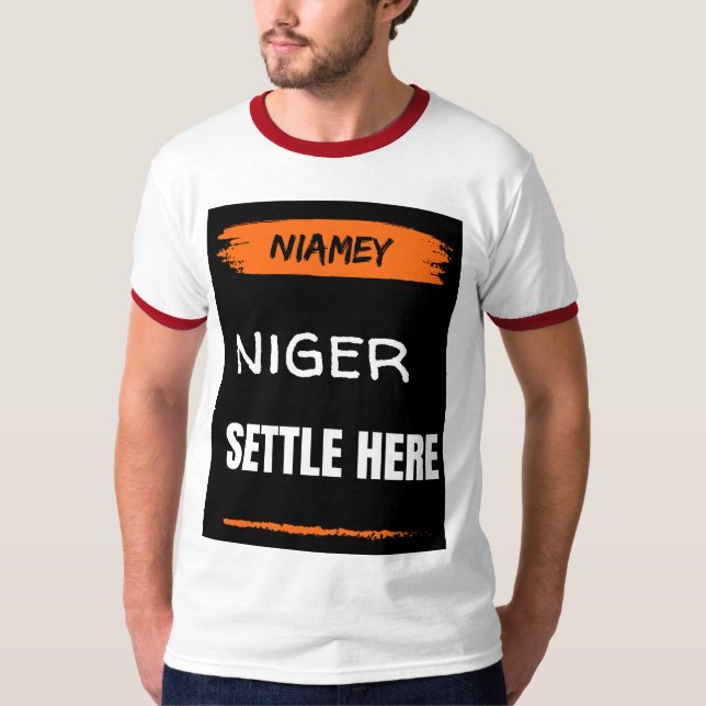 Camiseta Níger (Anverso)
