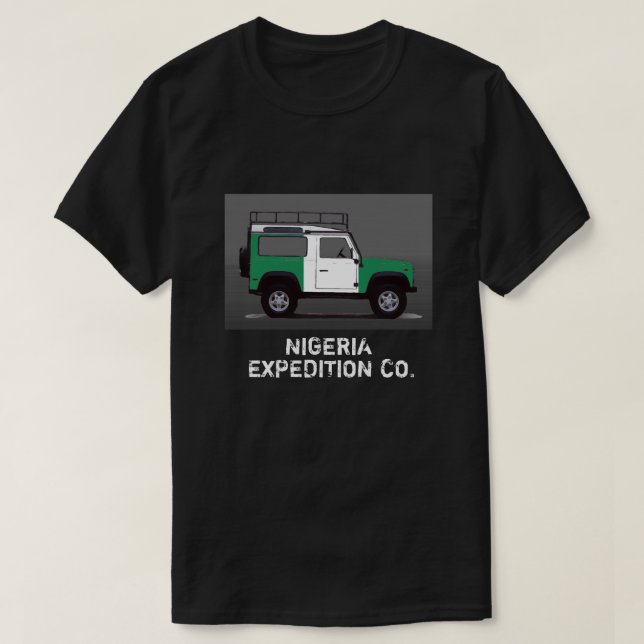 CAMISETA NIGERIA (Diseño del anverso)
