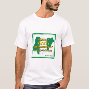 Camiseta NIGERIA 60º ANIVERSARIO   Bandera de Nigeria
