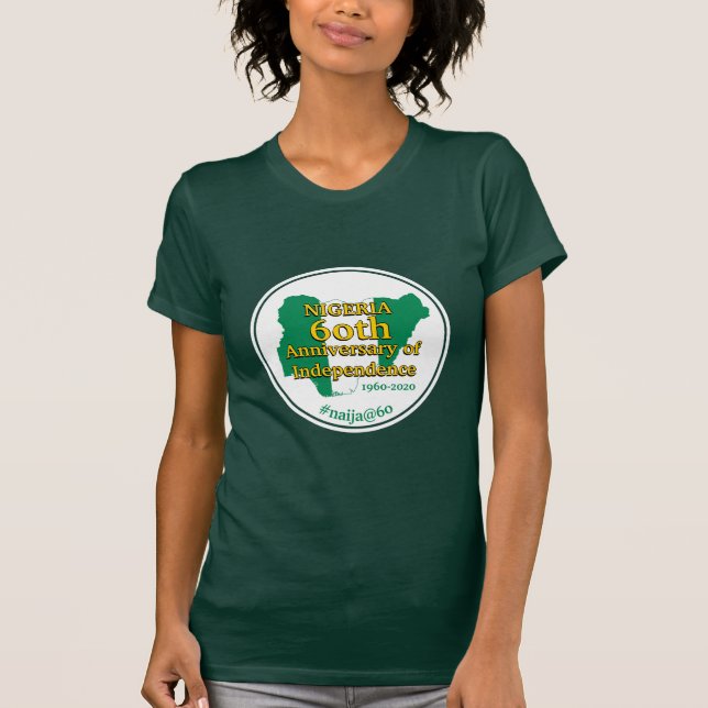 Camiseta NIGERIA 60 Aniversario de la Independencia | Niger (Anverso)
