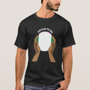 Camiseta Nigeria África Nigeriana Orgulloso amor manos a la