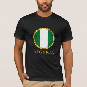 Camiseta Nigeria - Bandera de Nigeria