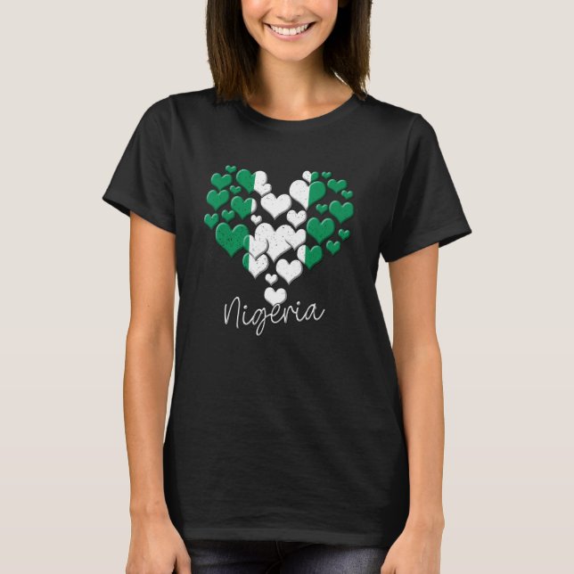 Camiseta Nigeria Bandera Nigeriana África Orgulloso amor al (Anverso)