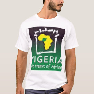 Camiseta Nigeria, corazón de África
