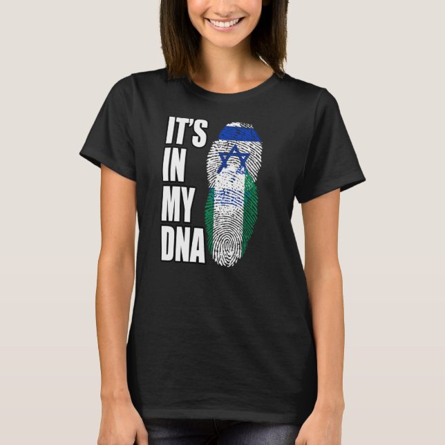 Camiseta Nigeria E Israel Mezclan Patrimonio De La Bandera  (Anverso)