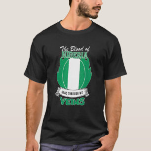 Camiseta Nigeria en mis venas
