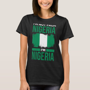 Camiseta Nigeria Orgullo Nigeriano afroamericano R