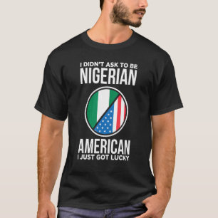 Camiseta Nigeria Orgullo Nigeriano afroamericano R