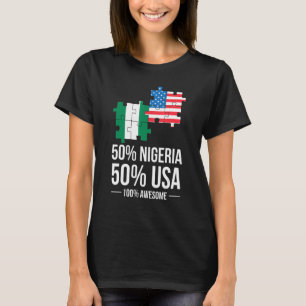 Camiseta Nigeria Orgullo Nigeriano afroamericano R