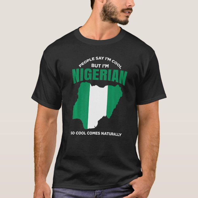 Camiseta Nigeria Pride Nigerian African American Nigerian R (Anverso)