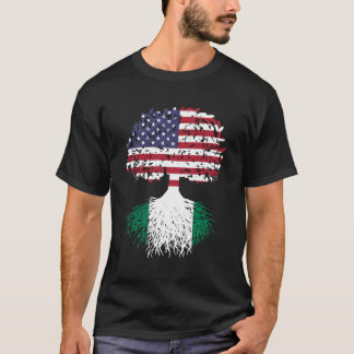 Camiseta Nigeria: Raíces: Regalo de árbol del patrimonio na