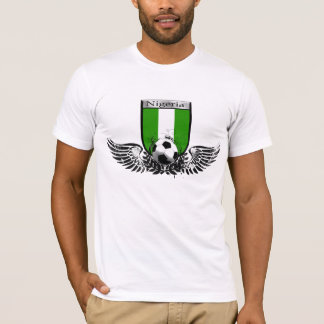 Camiseta Nigeria se fue volando el escudo del emblema del