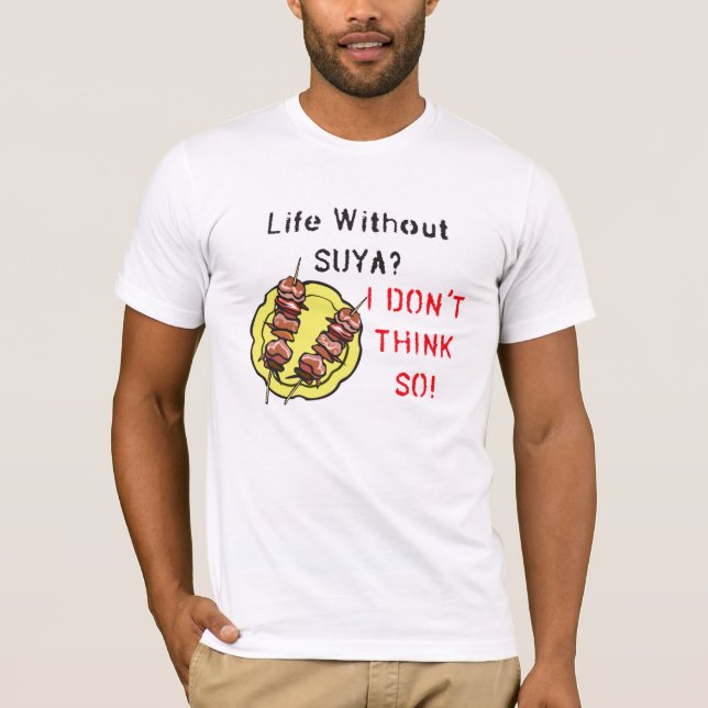 Camiseta nigeriana - vida sin Suya… (Anverso)