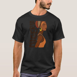 Camiseta Nigerianas recuerdo de mujeres africanas negras el