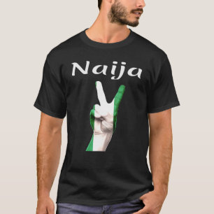 Camiseta Nigeriano Naija Para Hombres