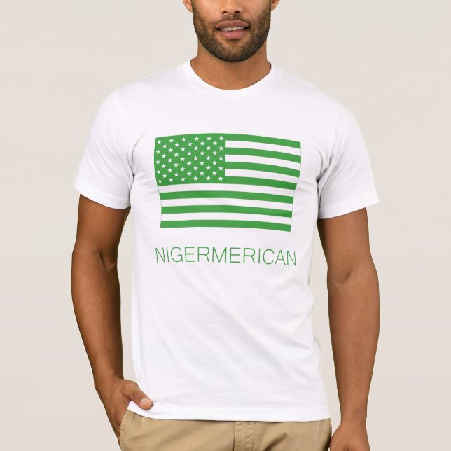 Camiseta Nigermerican (Anverso)