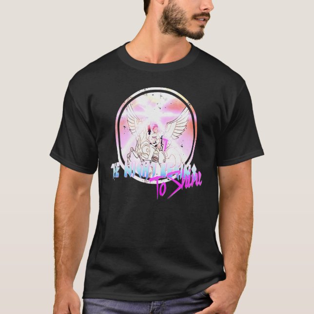 Camiseta Night Begins To Shines (Anverso)