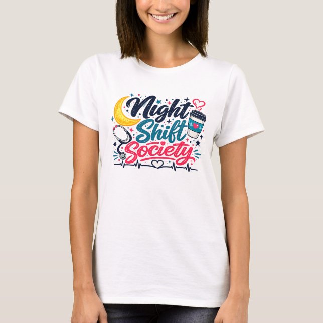 Camiseta Night Shift Society (Anverso)